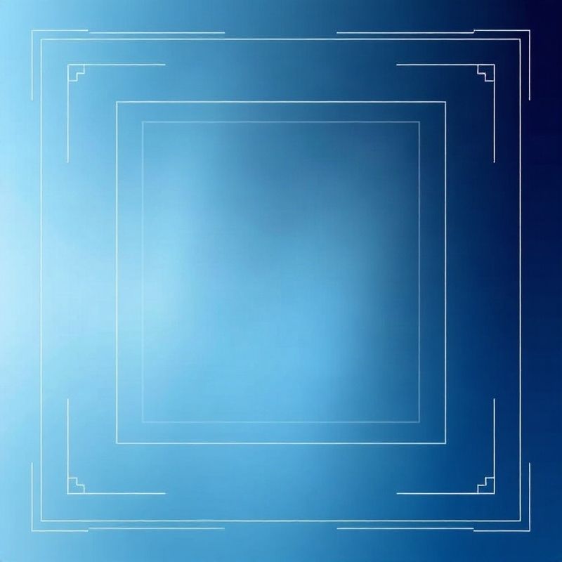 Abstraktní indigo gradient s rámečky okna kódu